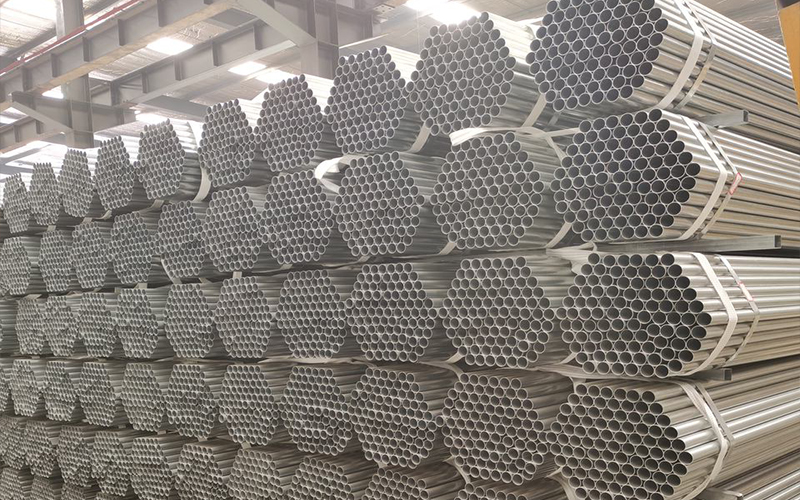 Aluminized zinc pipe