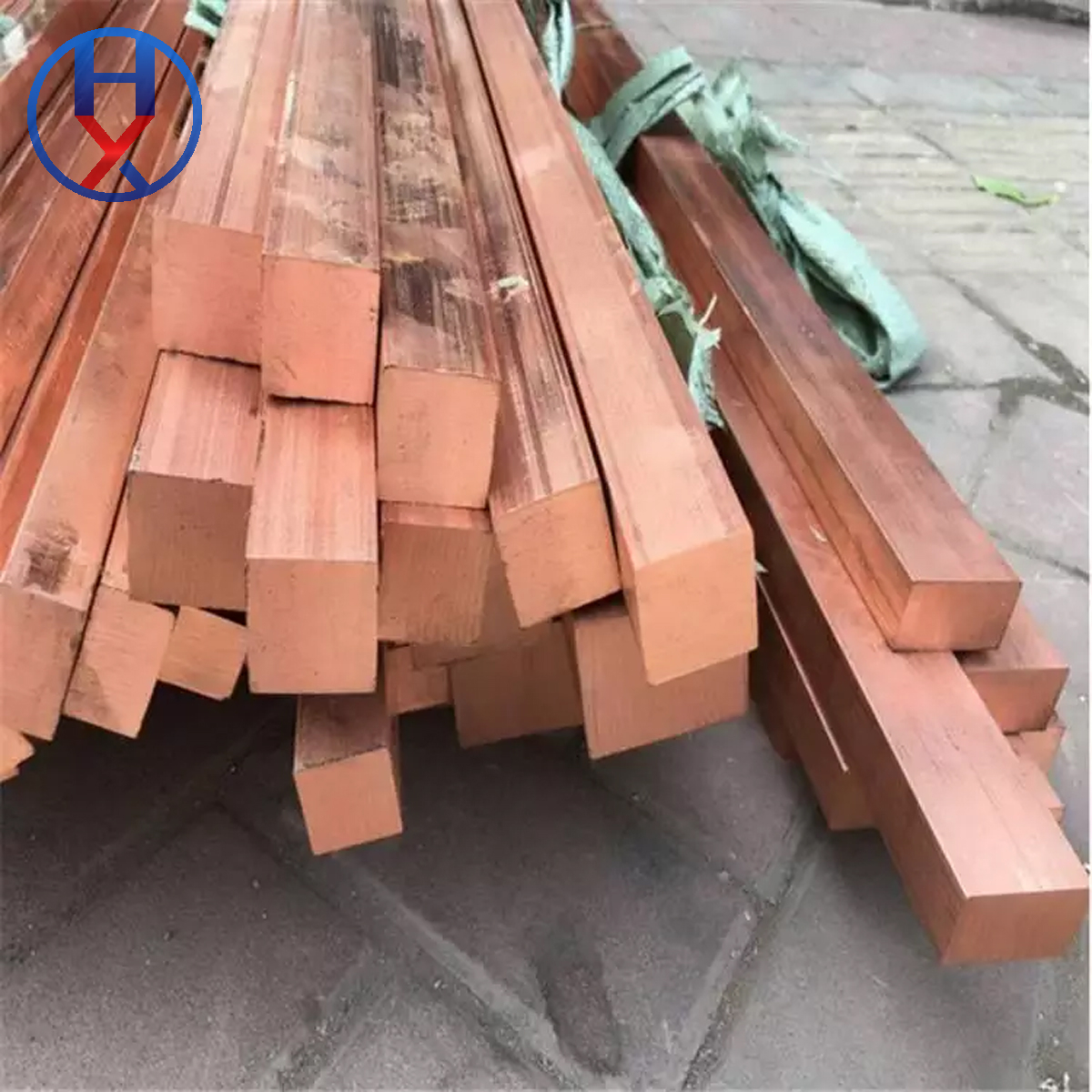 Copper Square Bar