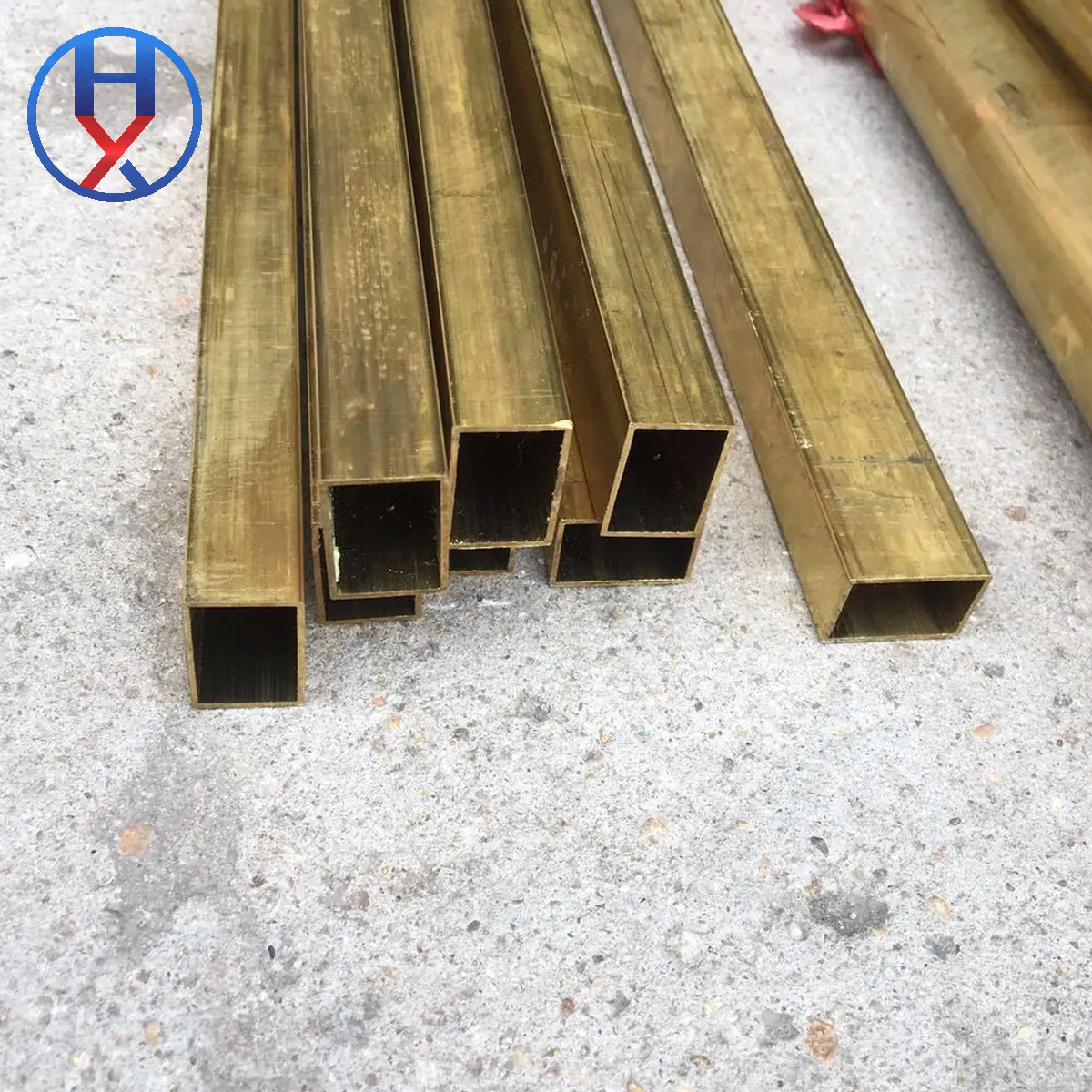 Brass Square Pipes