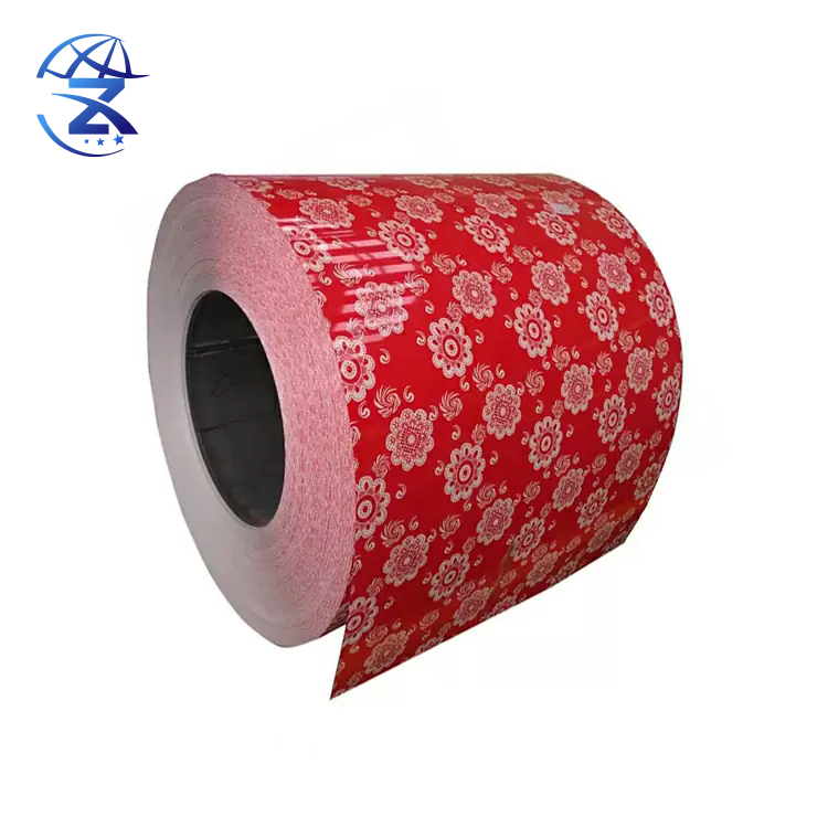 Pattern PPGI color coated steel coil