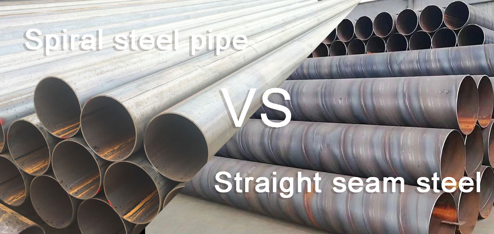 Difference Between Straight Seam Steel Pipe and Spiral Steel Pipe
