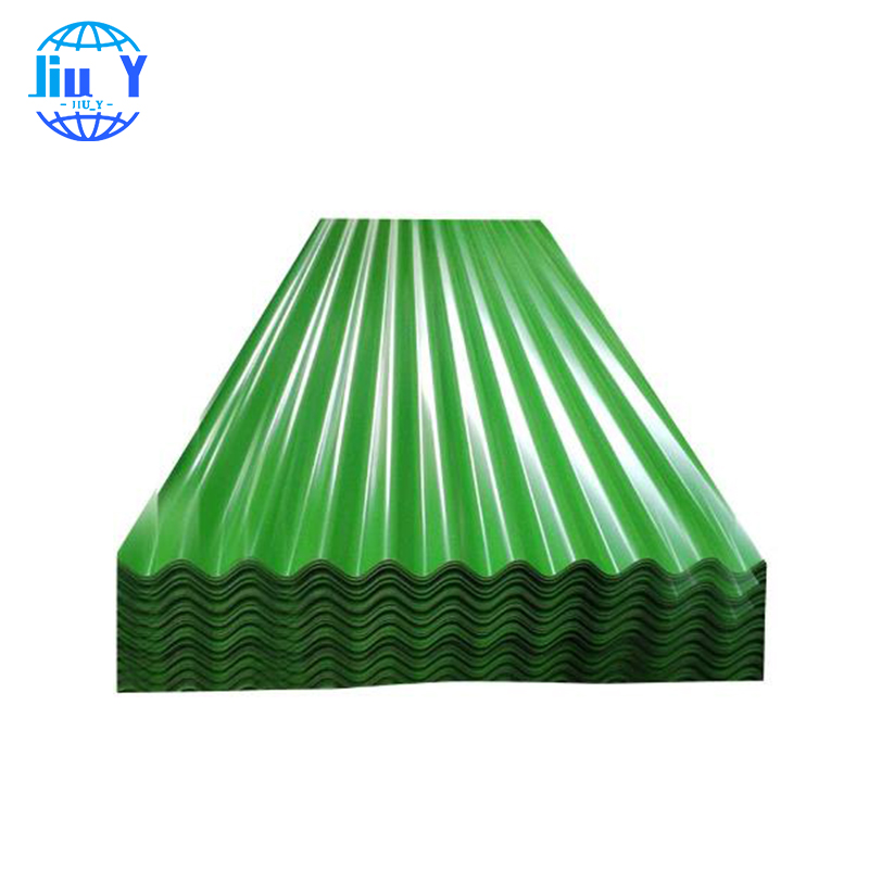 Galvanized coated corrugated sheet