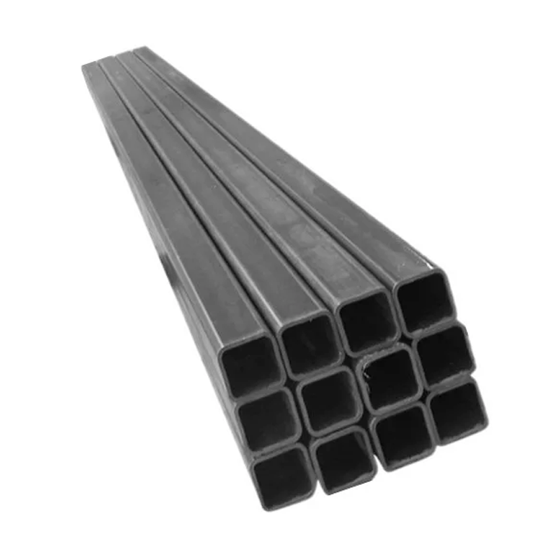 Black Carbon Square Tube