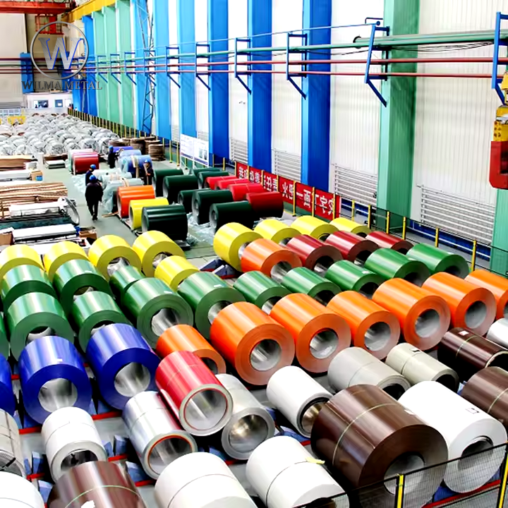 Color coated coil