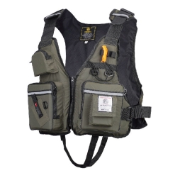 Fishing buoyancy vest