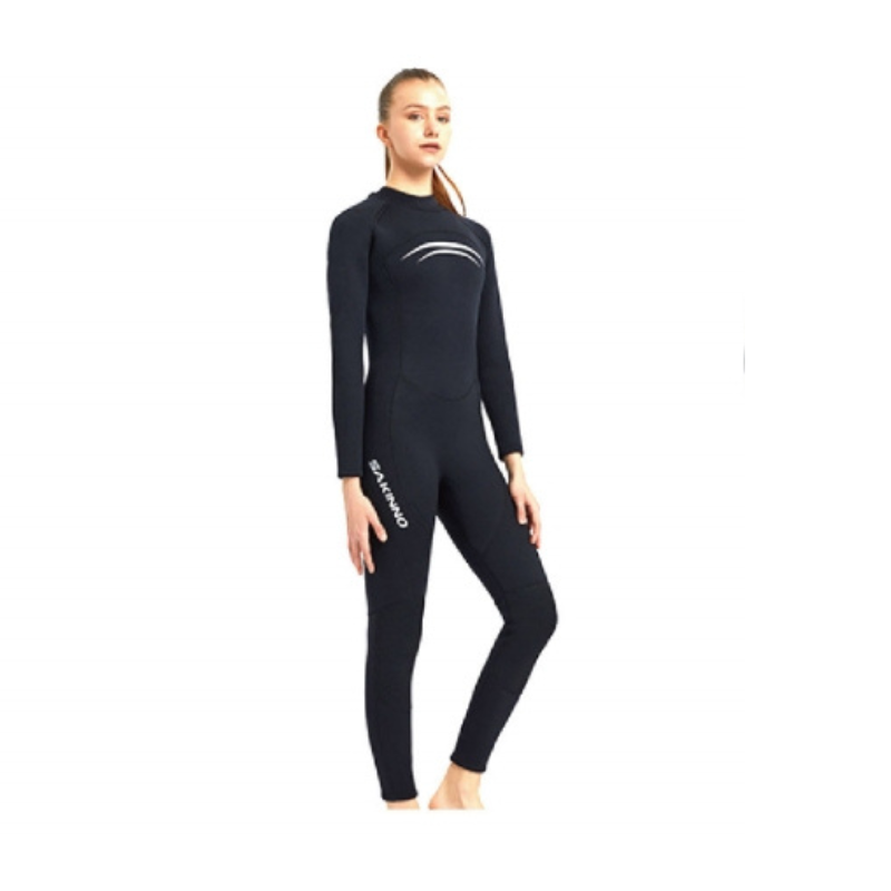 Women's long sleeve one-piece wetsuit