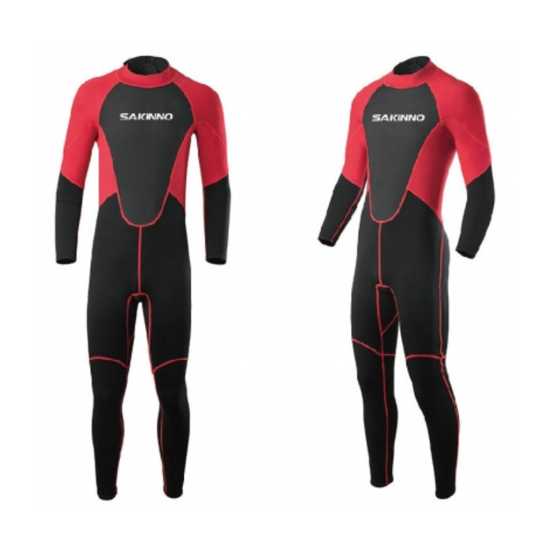 Men's long sleeve one-piece wetsuit