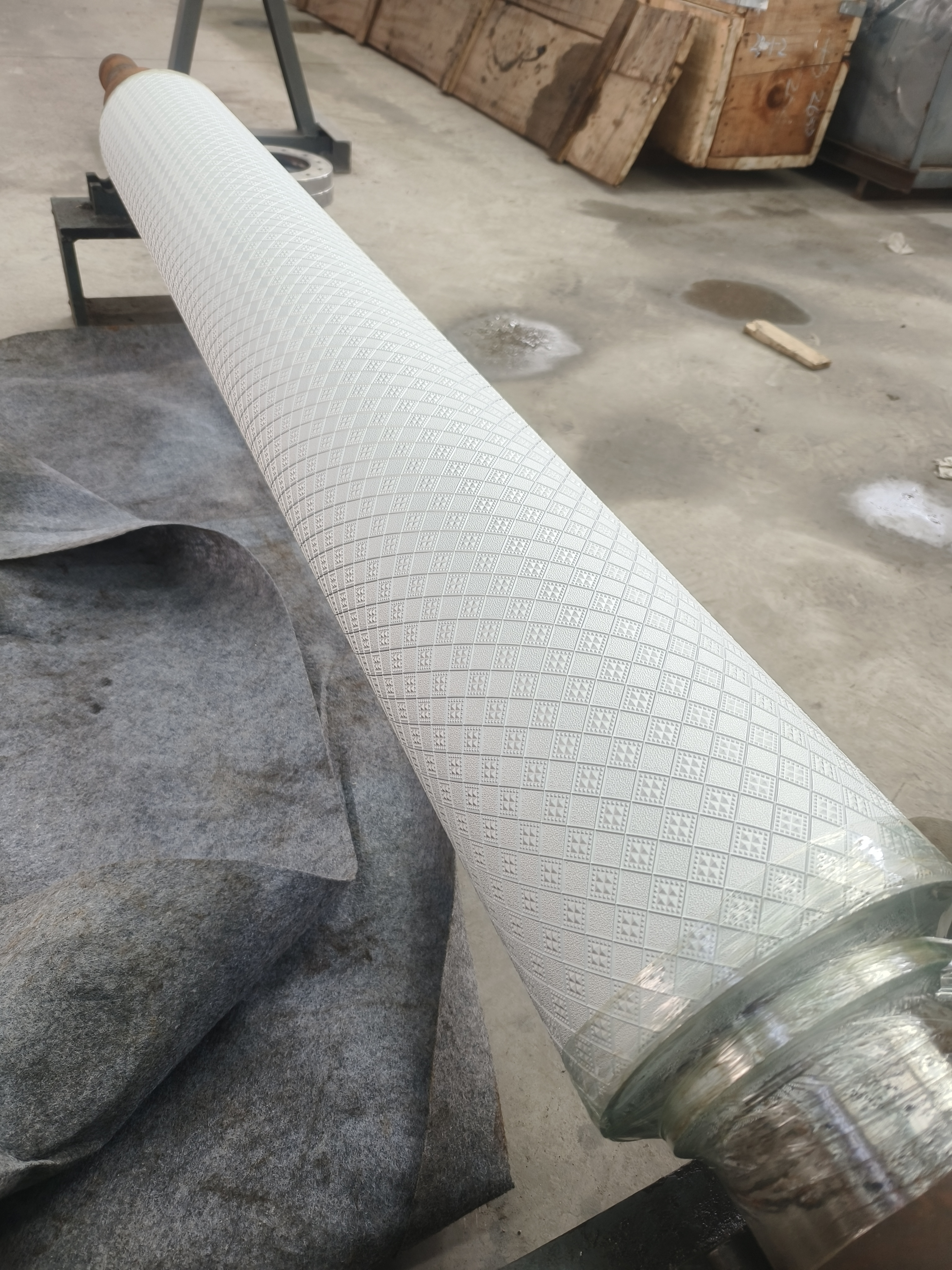 Гравировальные ролики для каландрирования стекла