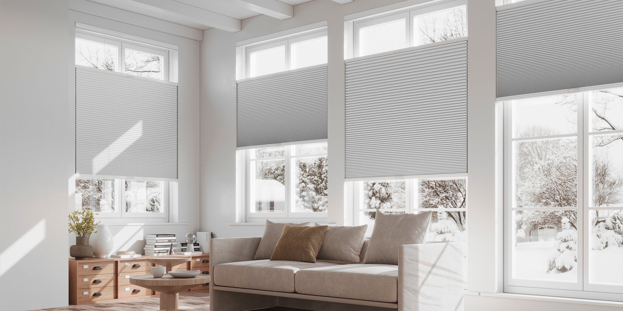 GRS 1.5-inch (38mm) Cordless Blackout Cellular Shades