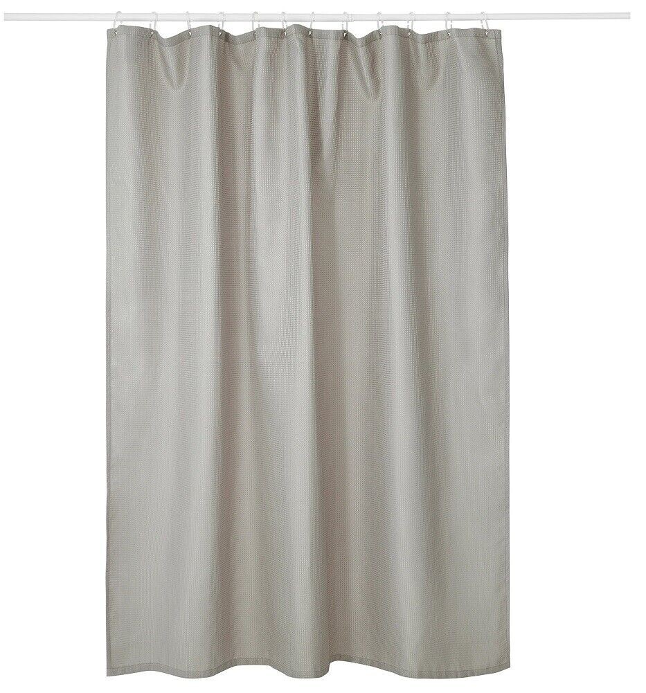 GRS Shower Curtain Dark Grey