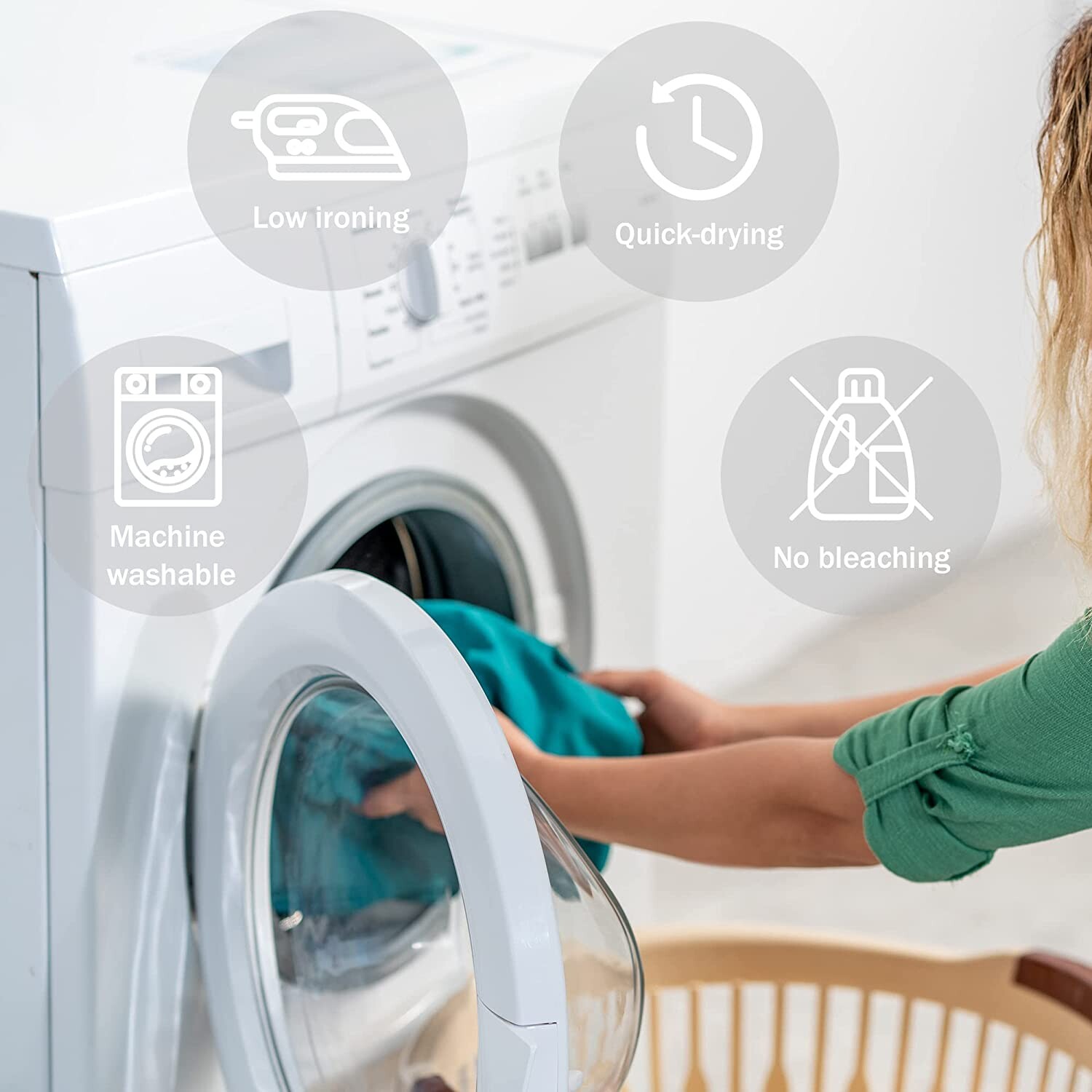 GRS Shower Curtain Pink Mouse