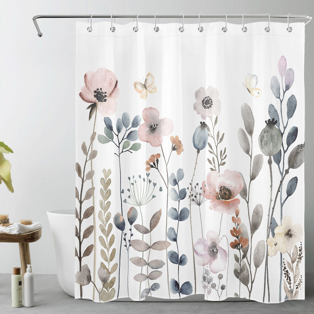 GRS Shower Curtain Flower
