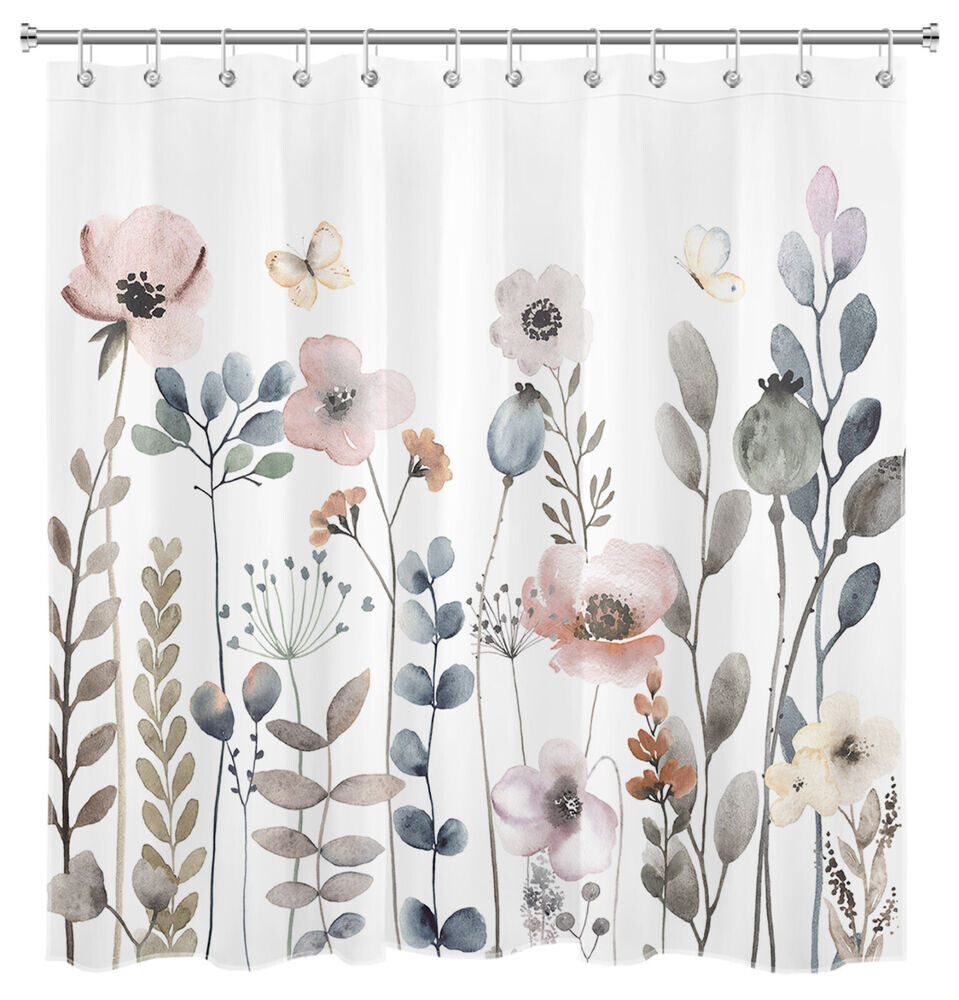 GRS Shower Curtain Flower
