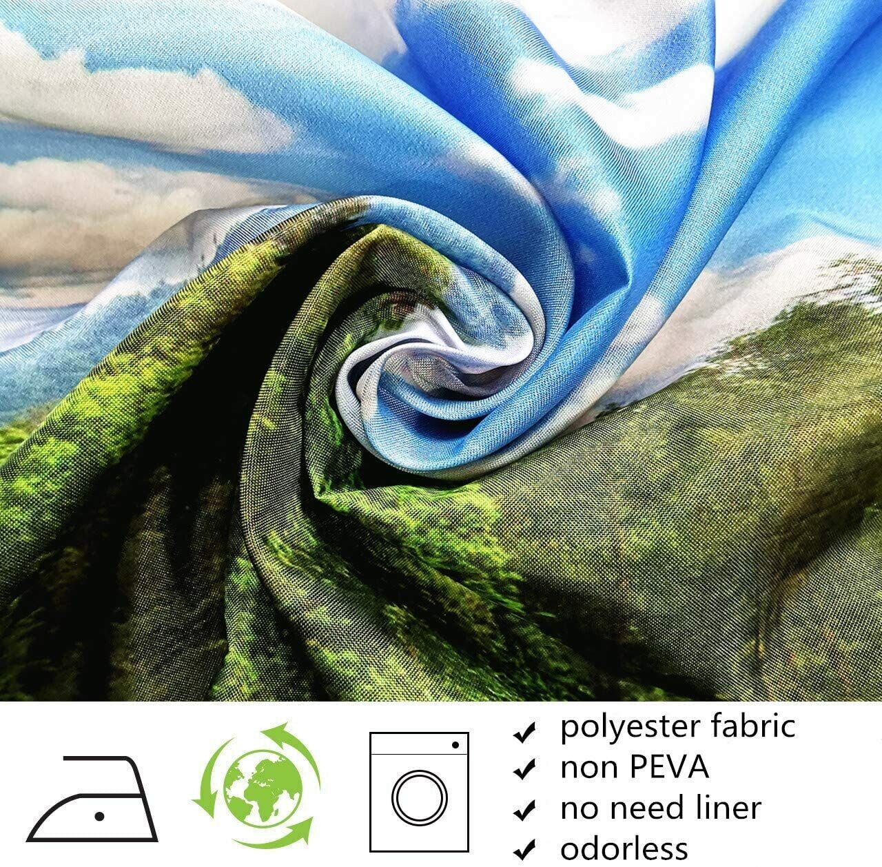 GRS Shower Curtain Flower