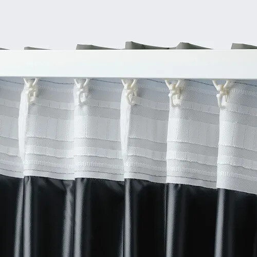 GRS Drapery Curtain Light Green