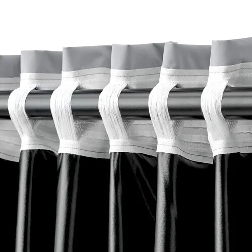 GRS Drapery Curtain Light Grey