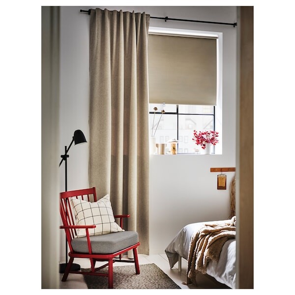 GRS Drapery Curtain Beige