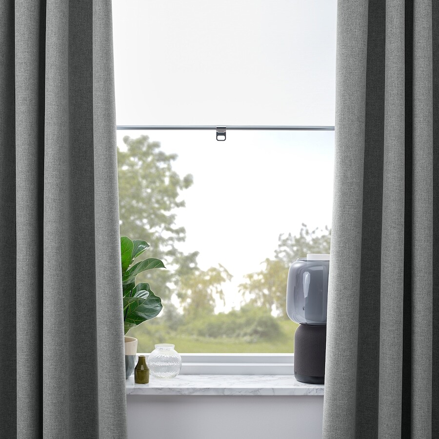 GRS Drapery Curtain Grey