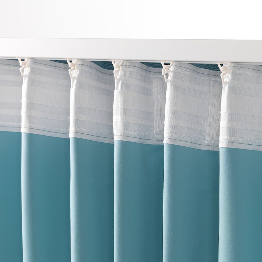 GRS Drapery Curtain Aquamarine