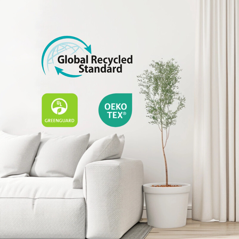 Yulitex Eco range honeycomb fabrics: certified better for people and the planet