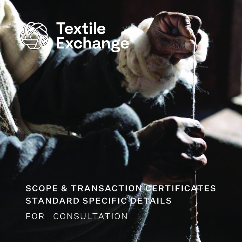 DOC DRAFT-Scope and Transaction Certificates Standard Specific Details for Consultation