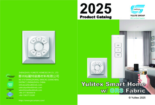 Yulitex Smart Home Product Catalog 2025