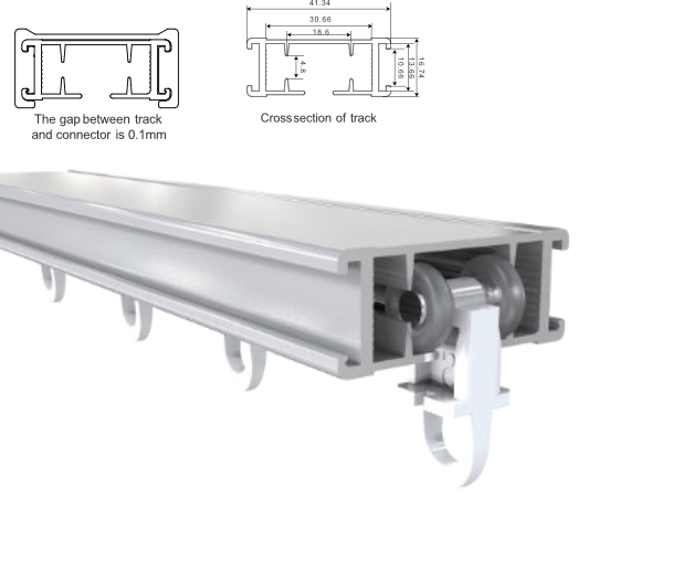 Yulitex Adjustable Track