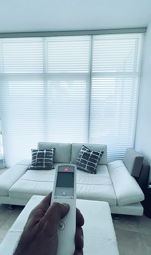 GRS Motorised Shangri-la Shades