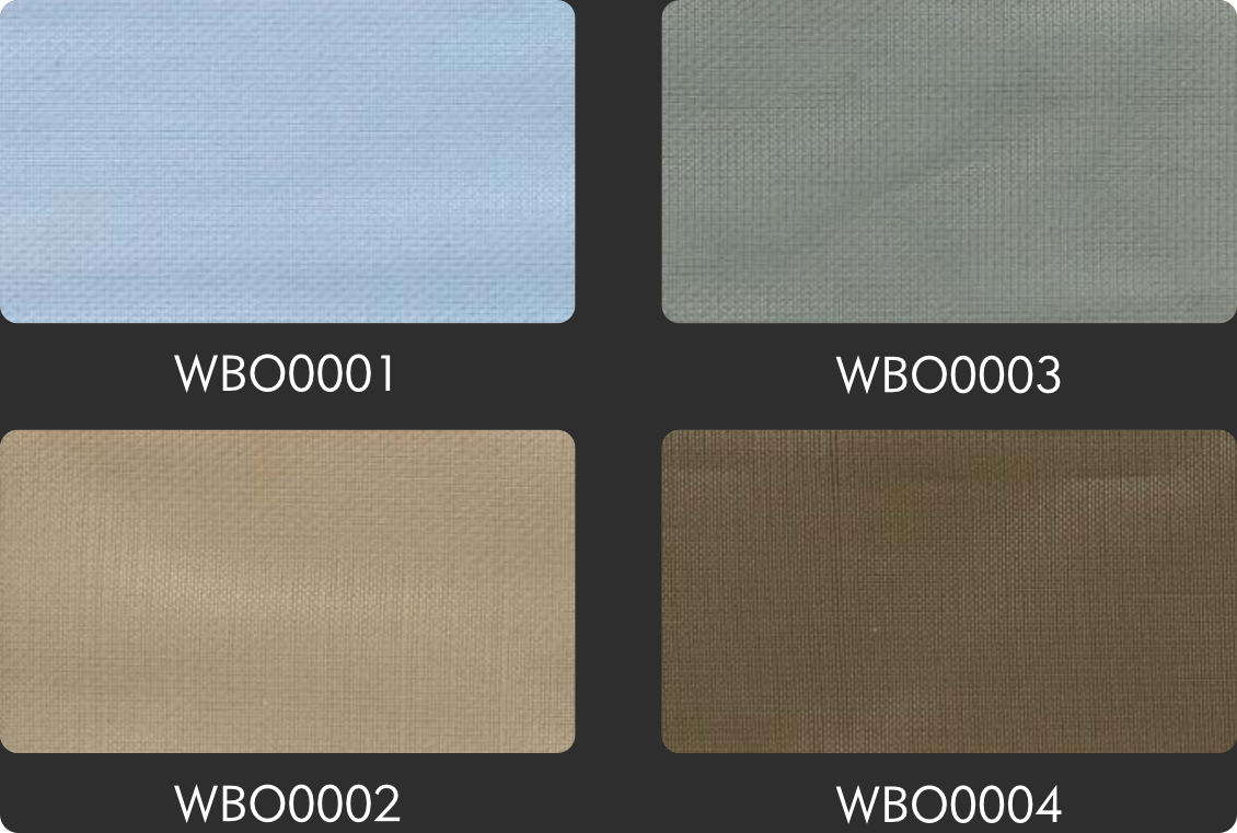 Shangri-la Shades Fabrics: Weave Series