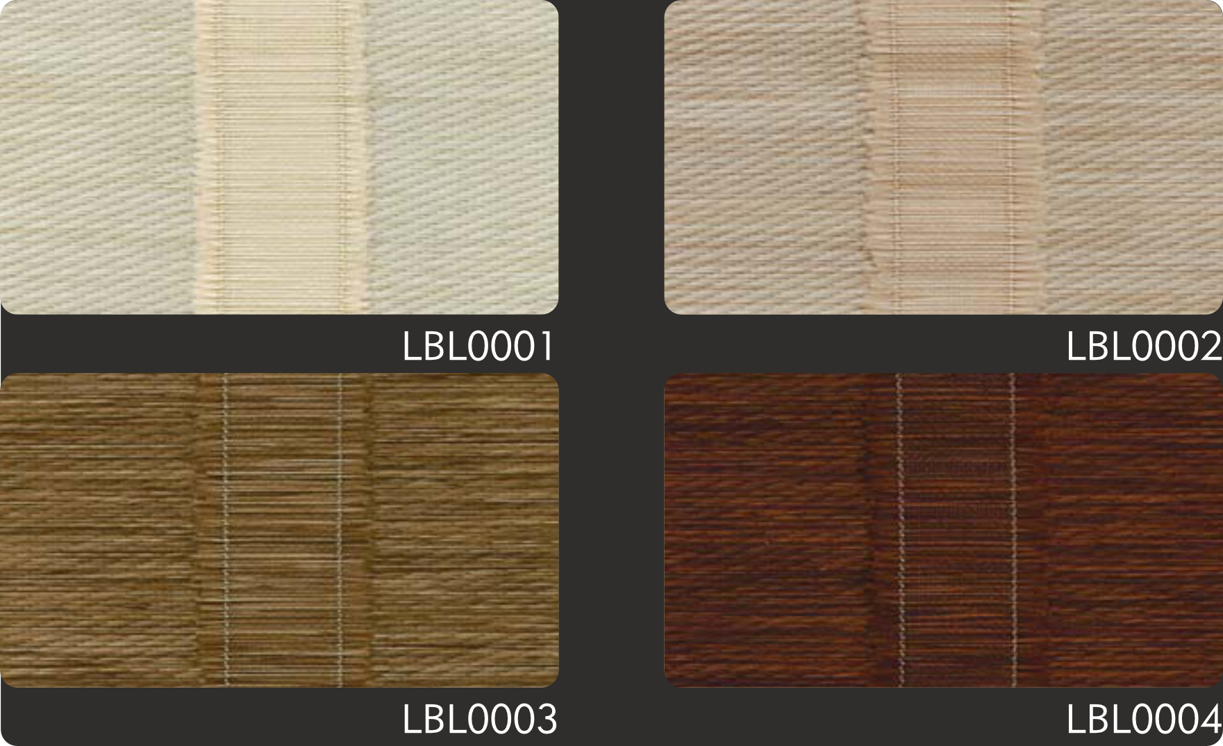 Shangri-la Shades Fabrics: Ladder Series