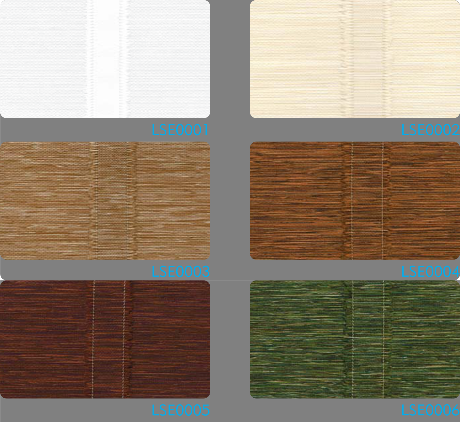 Shangri-la Shades Fabrics: Ladder Series