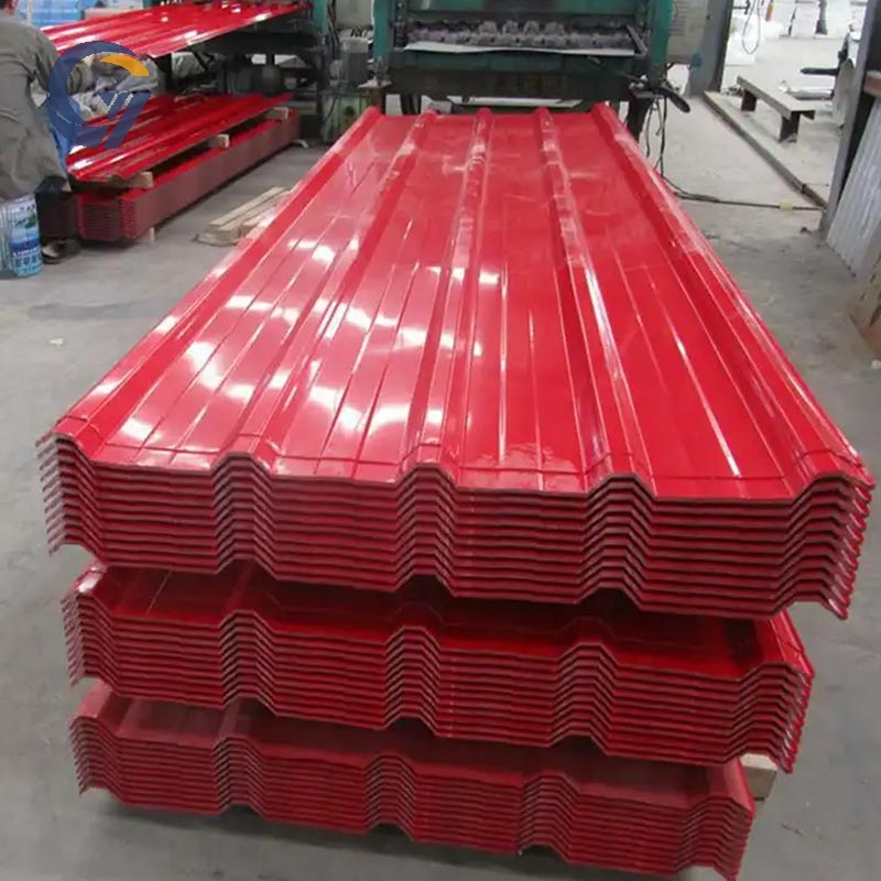 Color Coated Corrugated Plate