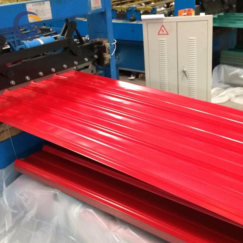 Color Coated Corrugated Plate