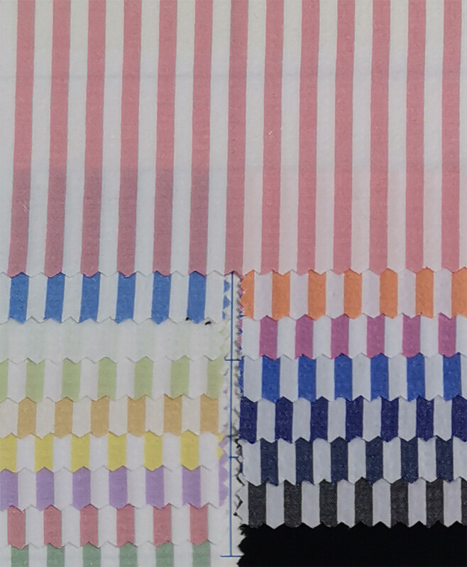 22.jpg Yunfantex Cotton Twill Stripe Fabric Men Woven Breathable Fabric for Summer Shirt Skirts Suits