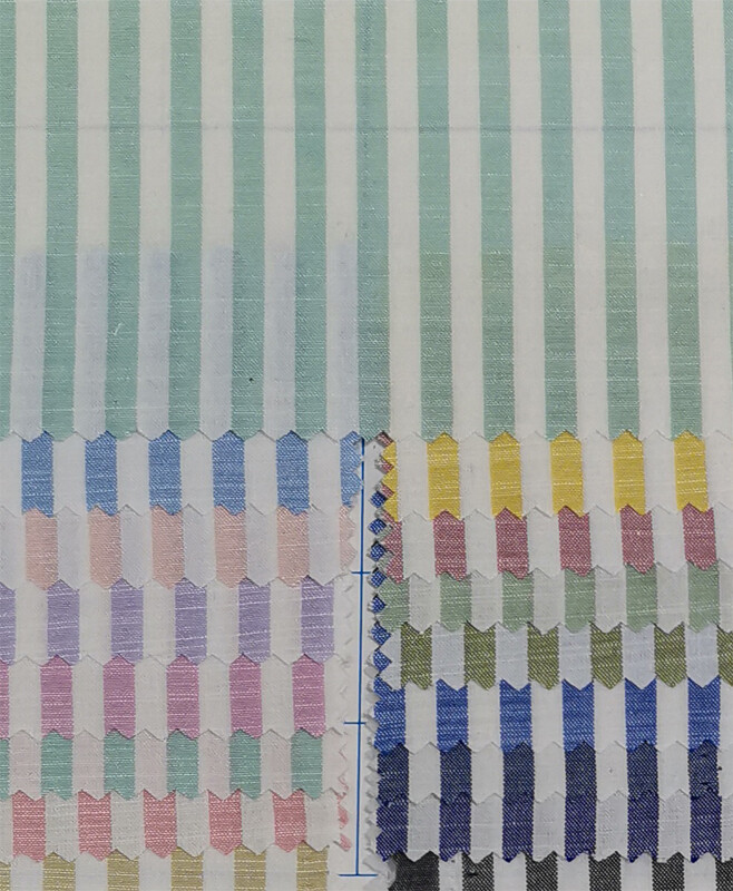 26.jpg Yunfantex Cotton Twill Stripe Fabric Men Woven Breathable Fabric for Summer Shirt Skirts Suits