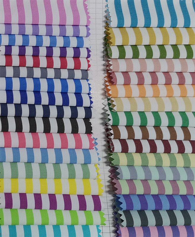 Yunfantex 100% Cotton Stripe Pattern Woven Yard Dyed Fabric For Garment And Textile