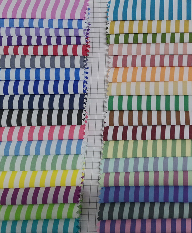 Yunfantex 100% Cotton Stripe Pattern Woven Yard Dyed Fabric For Garment And Textile