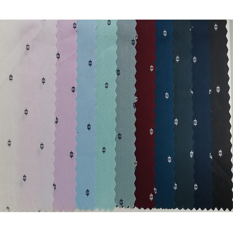 Yunfantex Yarn Dye Uniform Cloth Woven Printed 100% Cotton Shirting Men's Shirt Fabric