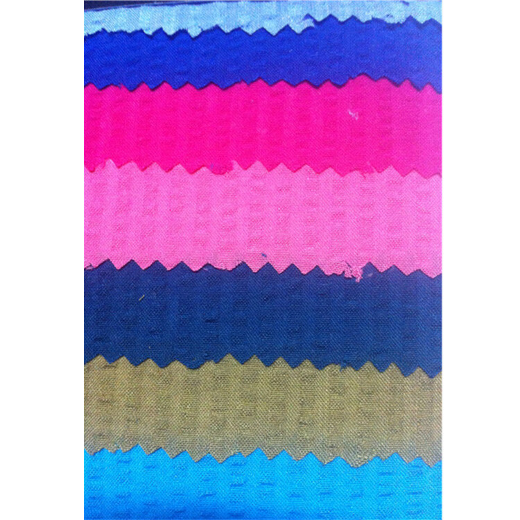 Yunfantex Solid Color Seersucker Bubble Fabric Jacquard Crepe Fabric for Shorts & Dresses