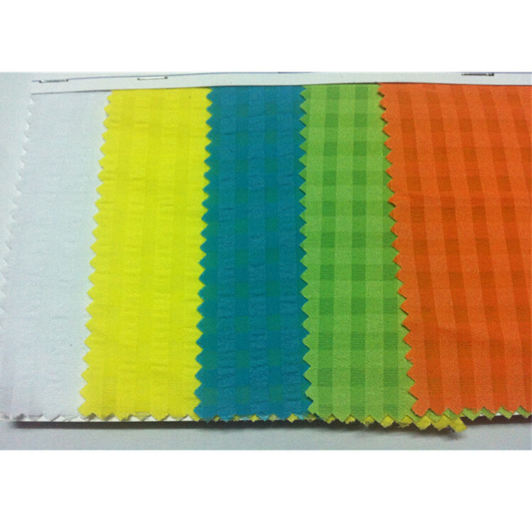 Yunfantex Solid Color Seersucker Bubble Fabric Jacquard Crepe Fabric for Shorts & Dresses