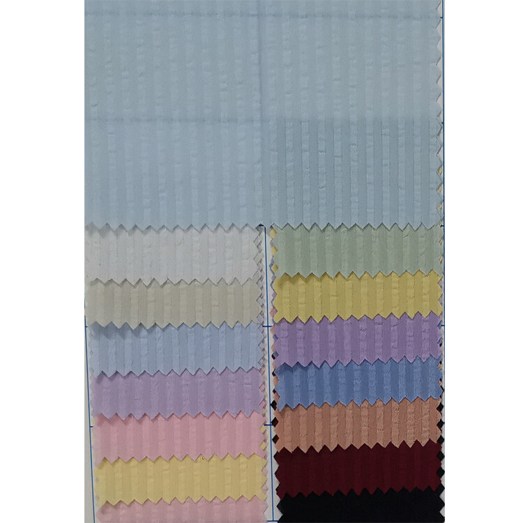 Yunfantex Solid Color Seersucker Bubble Fabric Jacquard Crepe Fabric for Shorts & Dresses