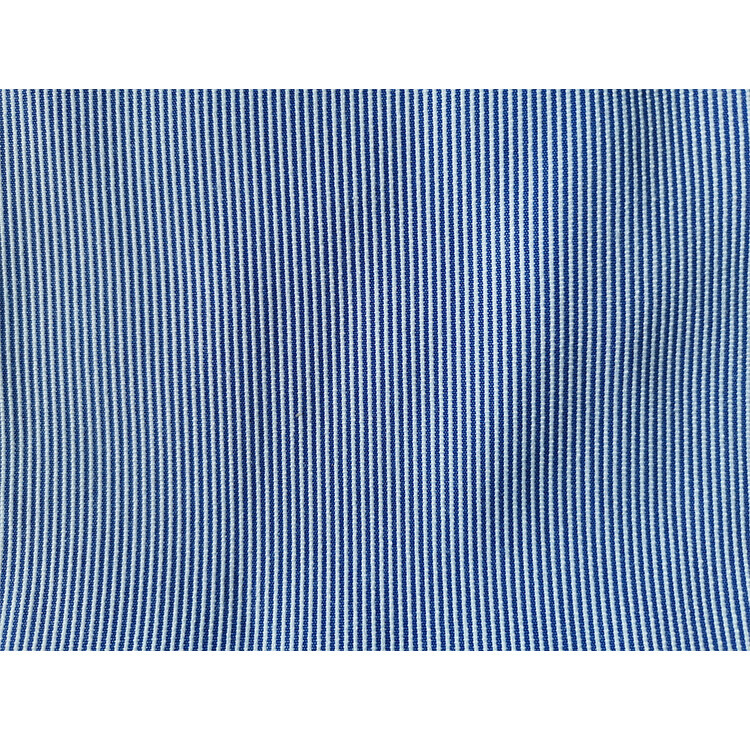 Yunfantex Wholesale Stripe Shirting Yarn Dyed Cotton Polyester Fabric for Garment