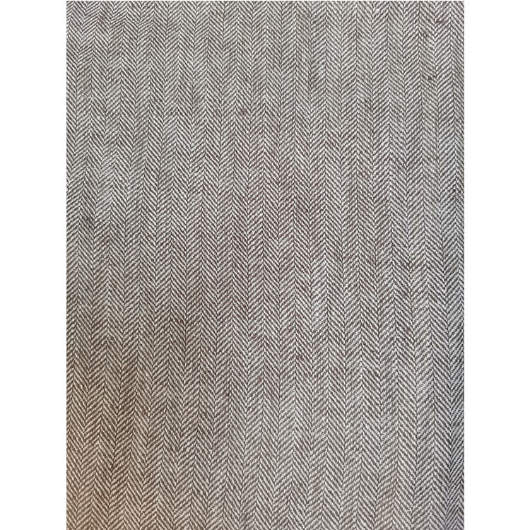 Yunfantex Ready Stock Cotton Dyed Herringbone Solid Woven Fabric for Menswear