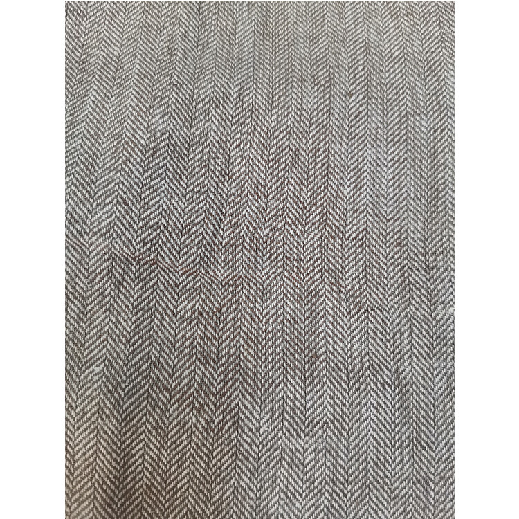 Yunfantex Ready Stock Cotton Dyed Herringbone Solid Woven Fabric for Menswear