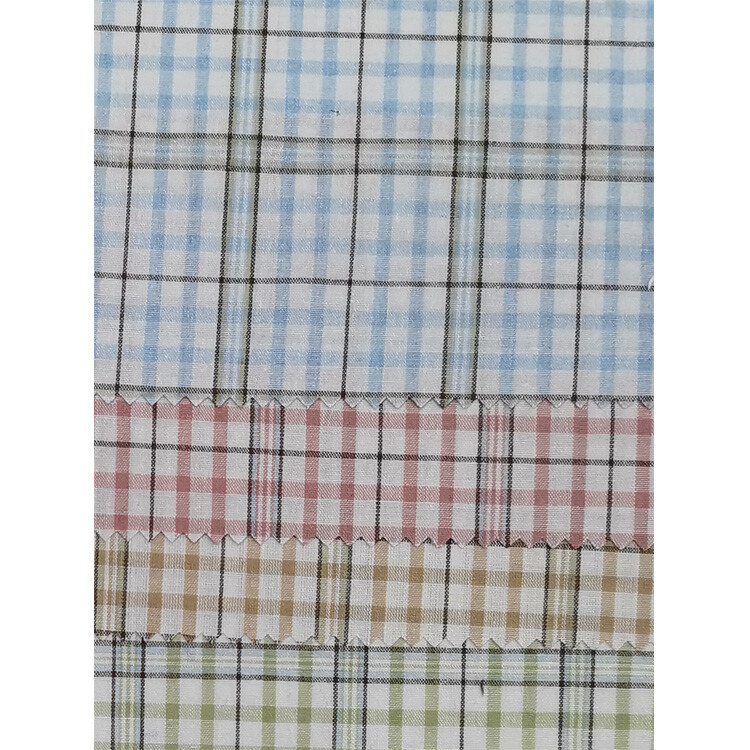 Yunfantex Cotton Yarn Dyed Checked Plaid Fabric Tartan Fabric for School Uniform