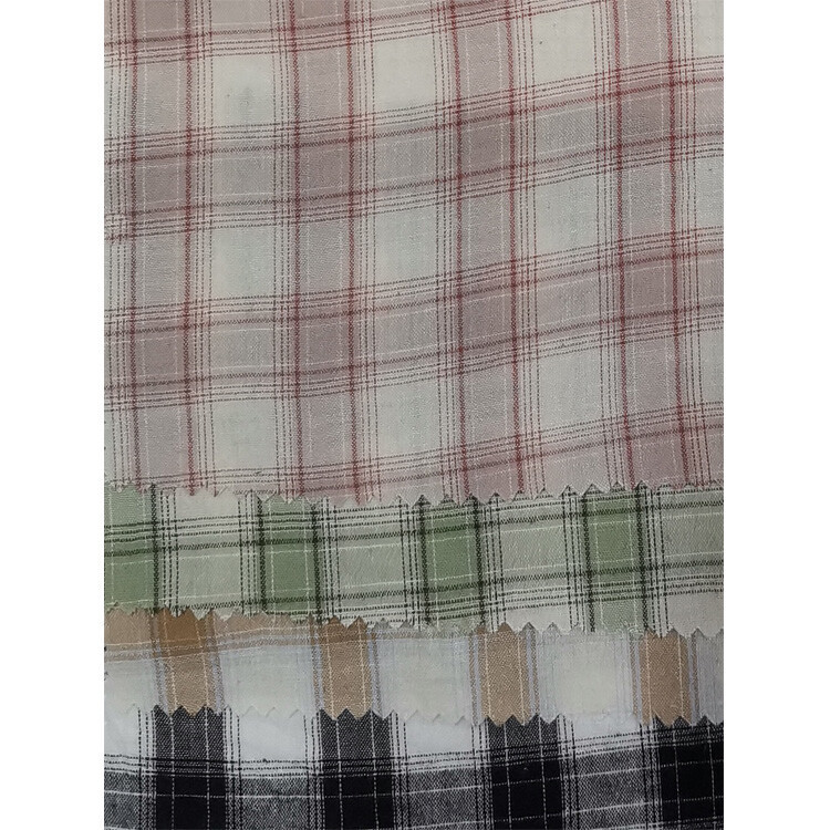 Yunfantex Cotton Yarn Dyed Checked Plaid Fabric Tartan Fabric for School Uniform