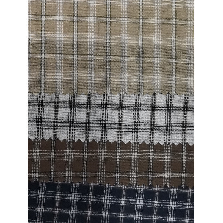 Yunfantex Cotton Yarn Dyed Checked Plaid Fabric Tartan Fabric for School Uniform