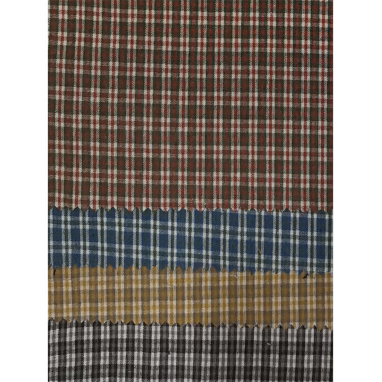 Yunfantex Cotton Yarn Dyed Checked Plaid Fabric Tartan Fabric for School Uniform