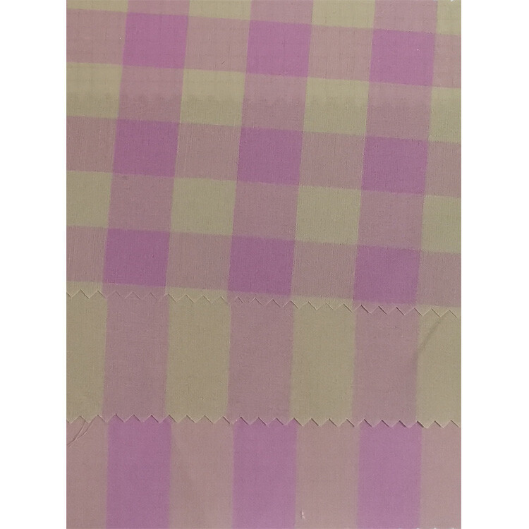 Yunfantex Hot Selling 100% Cotton Yarn Dyed Woven Check Shirt and Dress Fabric
