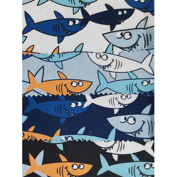 Yunfantex 100% Cotton Fabric Cartoon Digital Printed Fabric Home Textiles for Shirt Dress Kids Pants